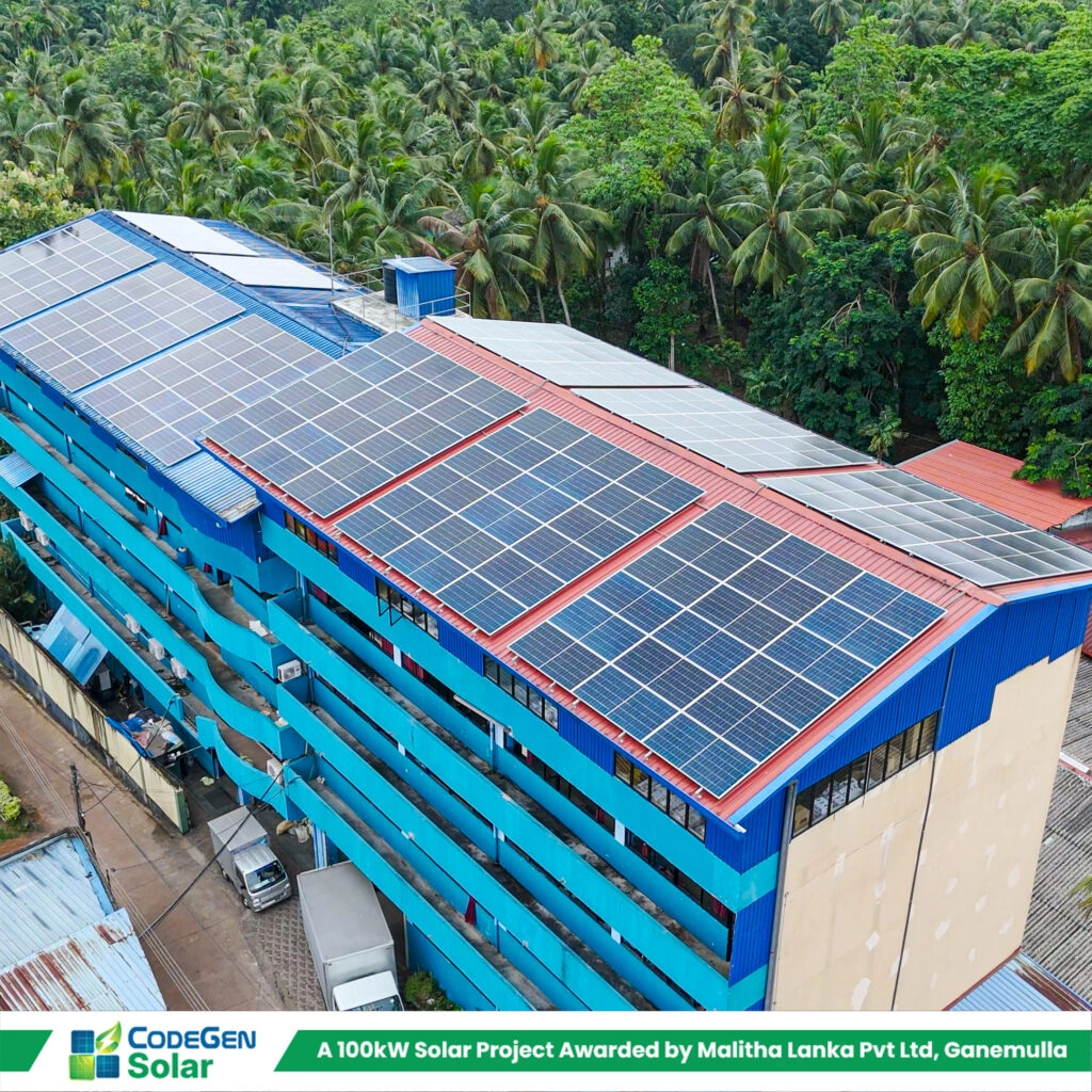 Malitha Lanka 100kW Project – Ganemulla — photo 8